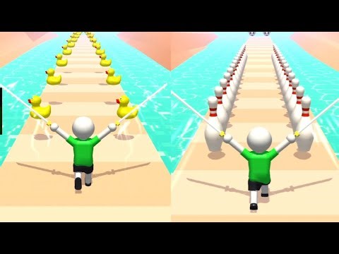 Twin Blade Slicer! Satisfying and relaxing ASMR slicing game