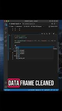 How to Replace Bad Data in a Data Frame Using Python Pandas #python #pythonprogramming #datacleaning