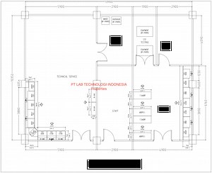 Layout Laboratorium - PT LAB Technologi Indonesia