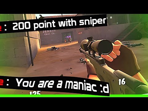 217 Points AWP Sniping! - Sniper in Team Fortress 2 Gameplay [TF2]