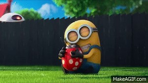 Minions Thank You ! on Make a GIF