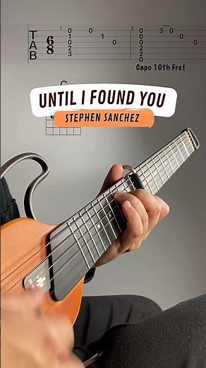 Until I Found You (Intro Tabs) | Guitar Tutorial #shorts #tabs #guitartutorial