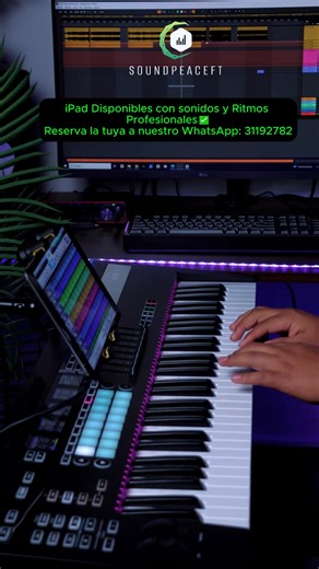 iPad Disponibles con más de 2000 Samples y más de 100 Ritmos Profesionales, a un Precio de Oferta!✅ 🛵 Envío gratis a todo el país! ✅ Pago contra entrega (Pagas al recibir tu iPad) ✅ WhatsApp al: 31192782 Contamos con librerías de: ✅Yamaha PSR 550 ✅Korg Triton Studio ✅Korg N364 ✅Korg 01W ✅Korg M1 ✅Korg D50 ✅Pianos para centro, pianos de adoración y Worship Pads. ✅Instrumentos Reales ✅Sonidos de Jacobo Reynoso, Banda Transfiguración, etc. ✅Korg PA1000 ✅Korg PA700 ✅Yamaha PSR900 ✅Korg Kronos ✅Korg