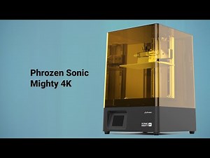 Phrozen Sonic Mighty 4K 3D Printer Introduction