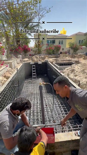 Water testing of swimming pool pipeline #viral #trending #plumbingtime #construction #ARCTEC