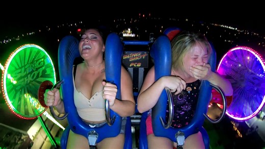 Danielle & Heather | Slingshot & Vomatron at Indy Speedway