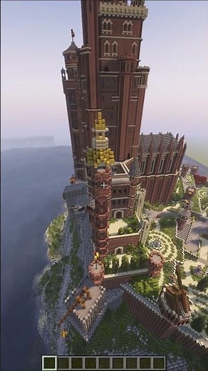 Red Keep castle Minecraft citybuild showcase Game of Thrones #minecraft #minecraftshorts #gaming