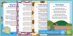 Money Songs and Rhymes Resource Pack