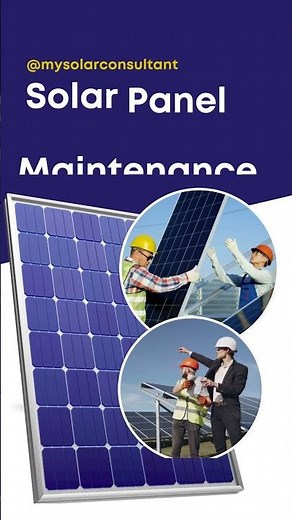 Solar Panel Maintenance Checklist