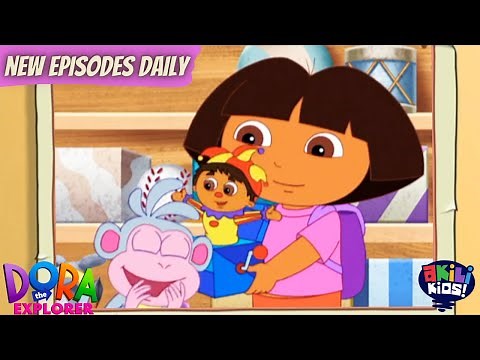 Dora The Explorer | Shopping At The Toy Store | Akili Kids!