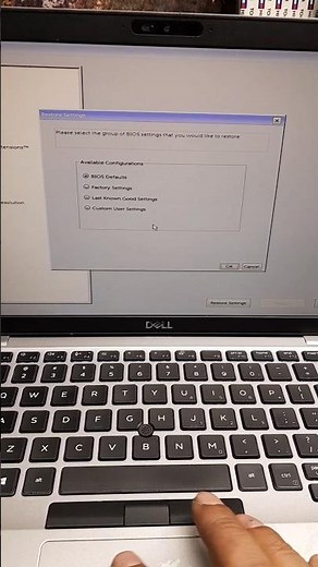dell latitude laptop bios default settings #shorts #short #laptop