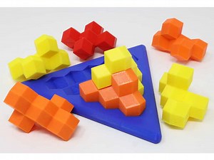 Tetrahedron Building Blocks #3DThursday #3DPrinting