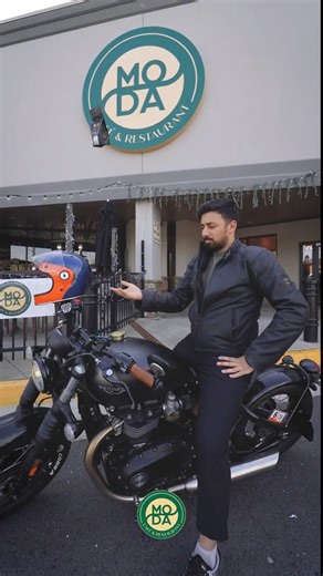 This is how you take a coffee break in Virginia ☕️🏍️