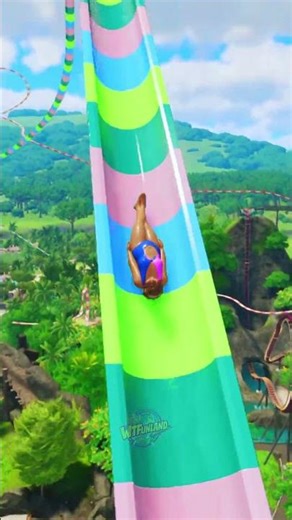 POV: You Survive the World’s Scariest Waterslide 😨 | Planet Coaster 2