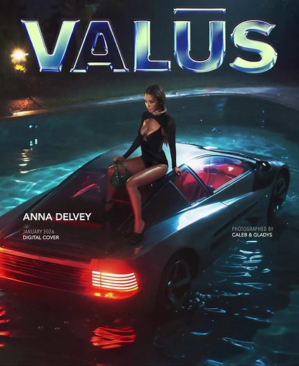 Valus Digital Cover Shoot Featuring Anna Delvey