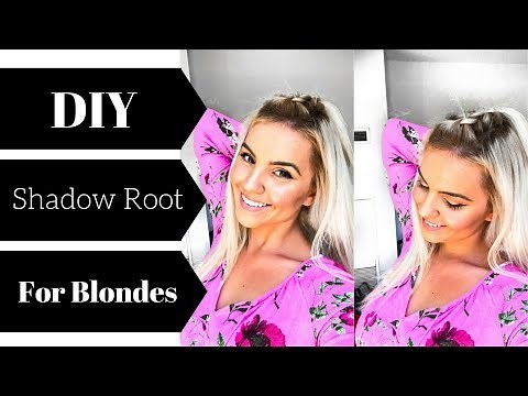 💇🏼How to do a Shadow Root at Home – Hair Tutorial for Blondes