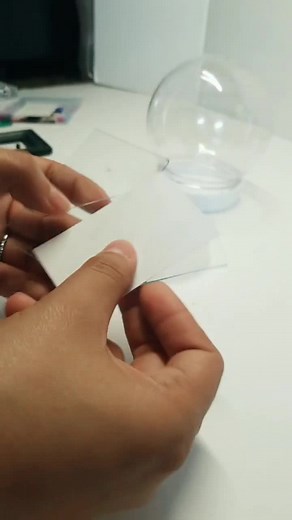 DIY Dollar Tree Snow Globe Photo Frame Tutorial