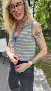 Thanks, I Made It! Flock Vest + Sommar Camisole + RTW Jeans