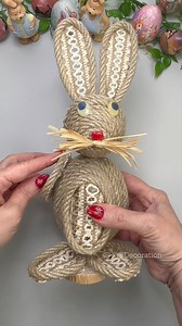 48K views · 602 reactions | Awaited Easter Bunny Full Tutorial Is Here! Share! Comment! And tag your friends to get more handmade tutorials! I will do my best to create more projects for all 珞珞 Thank you and love you all ❤️ #funnyreels #diycrafts #happy #easter #bunny #idea #viralreels #learning | Decoration | Facebook