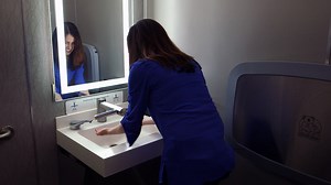 This app opens the door to clean, high-tech bathrooms in the city