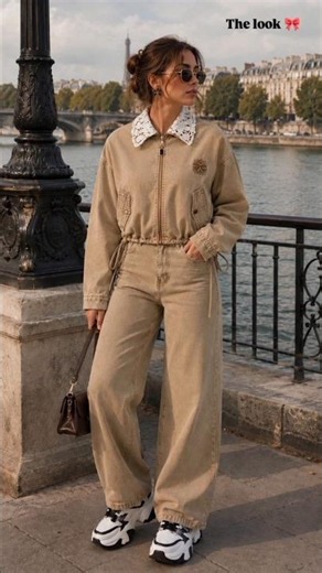 Perfect Aesthetic Tan Outfit Combo for Girls 🤎. #shortsindia #fashion #outfitideas