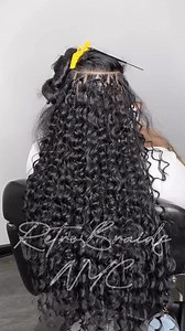 8.7K views · 136 reactions | Goddess Braids (Size: Smedium, Length: Waist) 懶勺 #braids #goddessbraids #nycbraider #queensbraider | RetroBraidsNYC | Facebook