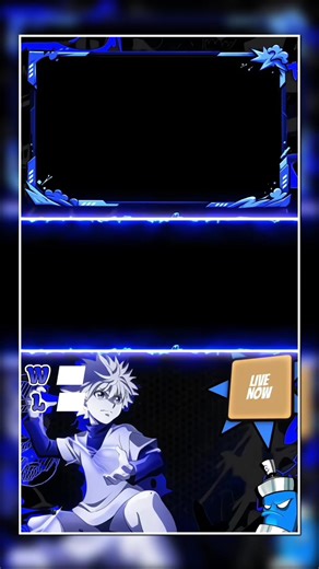 Overlay Killua! Custom overlay? Check biyo! #fyp #tiktokstudio #viraltiktok #foryoupage