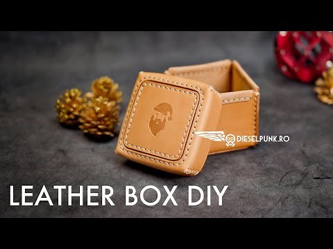 Leather Gift Box DIY - Tutorial and PDF Pattern Download