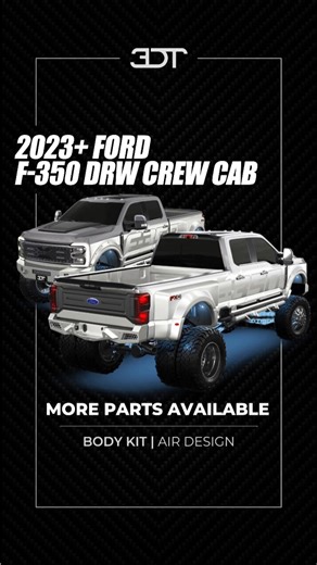 MORE POWER. MORE PRESENCE. The legendary 2023 Ford F-350 DRW Crew Cab just got a serious upgrade. Introducing the jaw-dropping Air Design Body Kit, ready to be previewed and customized right now on the 3DTuning app and site. From a tough workhorse to a show-stopping behemoth: the transformation is a few clicks away.  FOLLOW: @3dtuning  | 3DTuning.com | Facebook