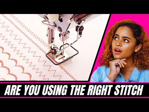 🧵 Different Types of Sewing Machine Stitches You Need to Know About ✂️