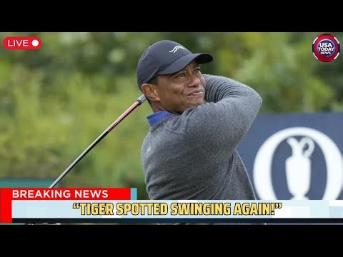Tiger Woods Comeback? Spotted Hitting Balls After Achilles Injury । 10/09/2025