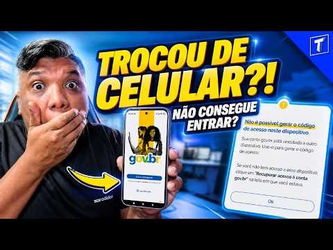 How to access your Gov.br account on a NEW mobile phone!