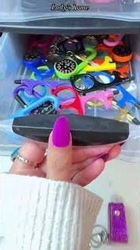 Dig this all-purple safety keychain I packed? all girls must have one~💜