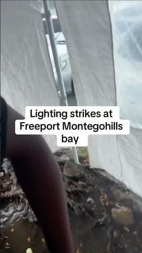 Where Thunder Strikes, Destruction Follows! part-53 #lightningstrikes #naturepower #tornado #newyork