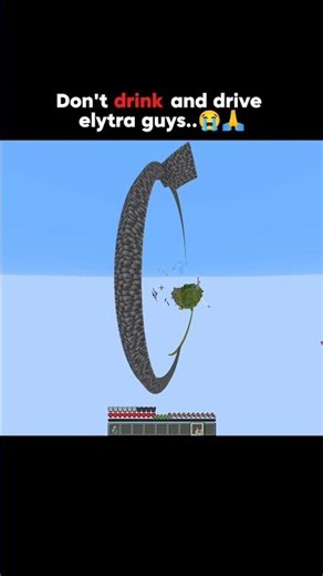 Don't use elytra after that guys..😭