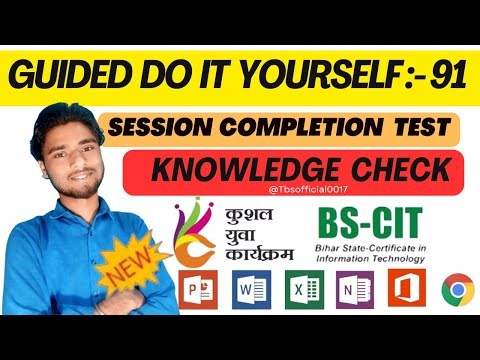 GUIDED DO-IT-YOURSELF SESSION 91 | BS-CIT SESSION 46