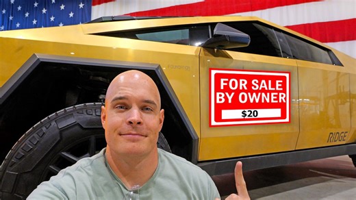 Would you buy my gold Tesla Cybertruck for $20 bucks?
