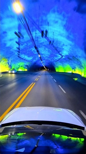Norway's Incredible Colorful Tunnels 🇳🇴