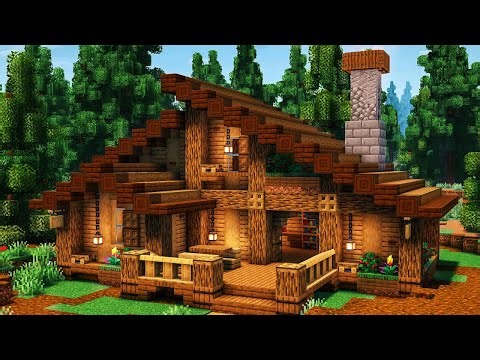 Minecraft Holzhaus bauen Tutorial 1.21 - Starter Haus bauen in Minecraft Survival Tutorial
