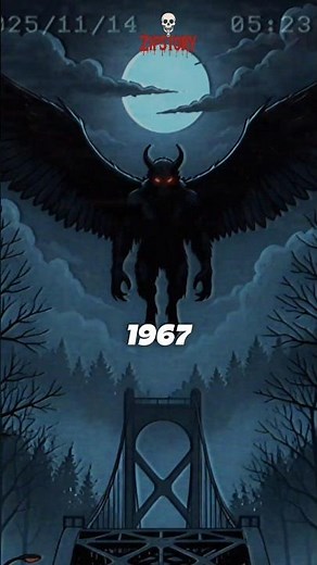 The Mothman |America’s Most Terrifying Urban Legend #horror #shorts
