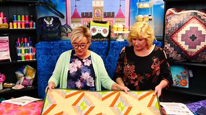 1.6K views · 39 reactions | This is an older Sweet Pea design that we have updated the instructions with new photos( if you have previously purchased this design please re download from your account to get the updated version). https://swpea.com/products/diamonds-in-stripes-quilt-block-and-table-runner-4x4-5x5-6x6-7x7-8x8-in-the-hoop-machine-embroidery | Sweet Pea Machine Embroidery | Facebook