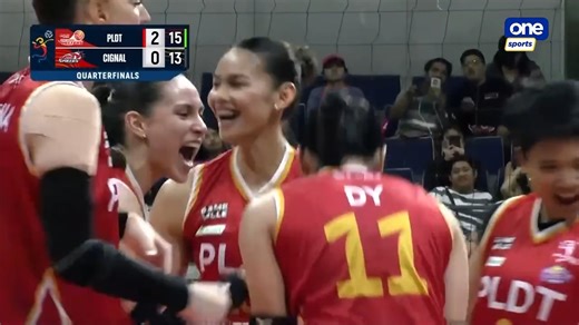 HIGH-SPEED RUN 🔥 The PLDT High Speed Hitters' solid net defense rallies the red-hot squad to a 7-0 run against the Cignal Super Spikers in the third set of their 2025 PVL Reinforced Conference quarterfinals clash! #PVL2025 #TheHeartOfVolleyball | One Sports