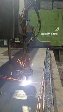 my work for CNC plasma plate cutting machine Jindal saw limited nana kappya Mundra kautch gujarat