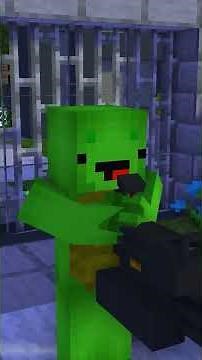 JJ CURSE LOVE VS Security House Challenge !? MAIZEN - Minecraft Animation JJ & Mikey