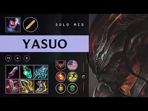 Yasuo Mid vs Yone - NA Grandmaster Patch 25.24
