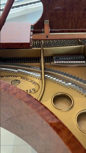 Inside of a Steinway Grand Piano