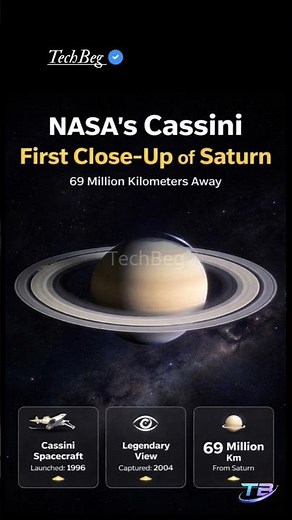 NASA’s Cassini Captured Saturn Like Never Before 😱 | First Close-Up View