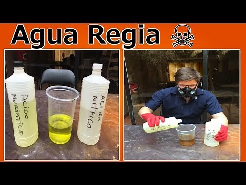 ¿Como se hace el AGUA REGIA, y para que sirve? I IceRocket I