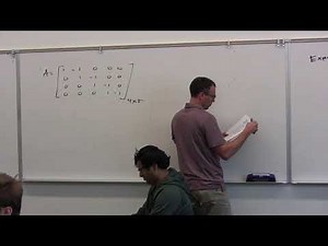 Applied Linear Algebra, Lesson 8, Video 2: Example 1 Matrix Anatomy