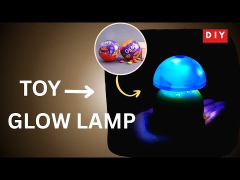 I Turned a Toy into a Glowing Night Lamp | Easy DIY Craft✨✨🪩